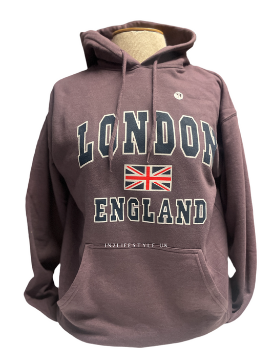 LPH10 London Printed Adult Hoodies