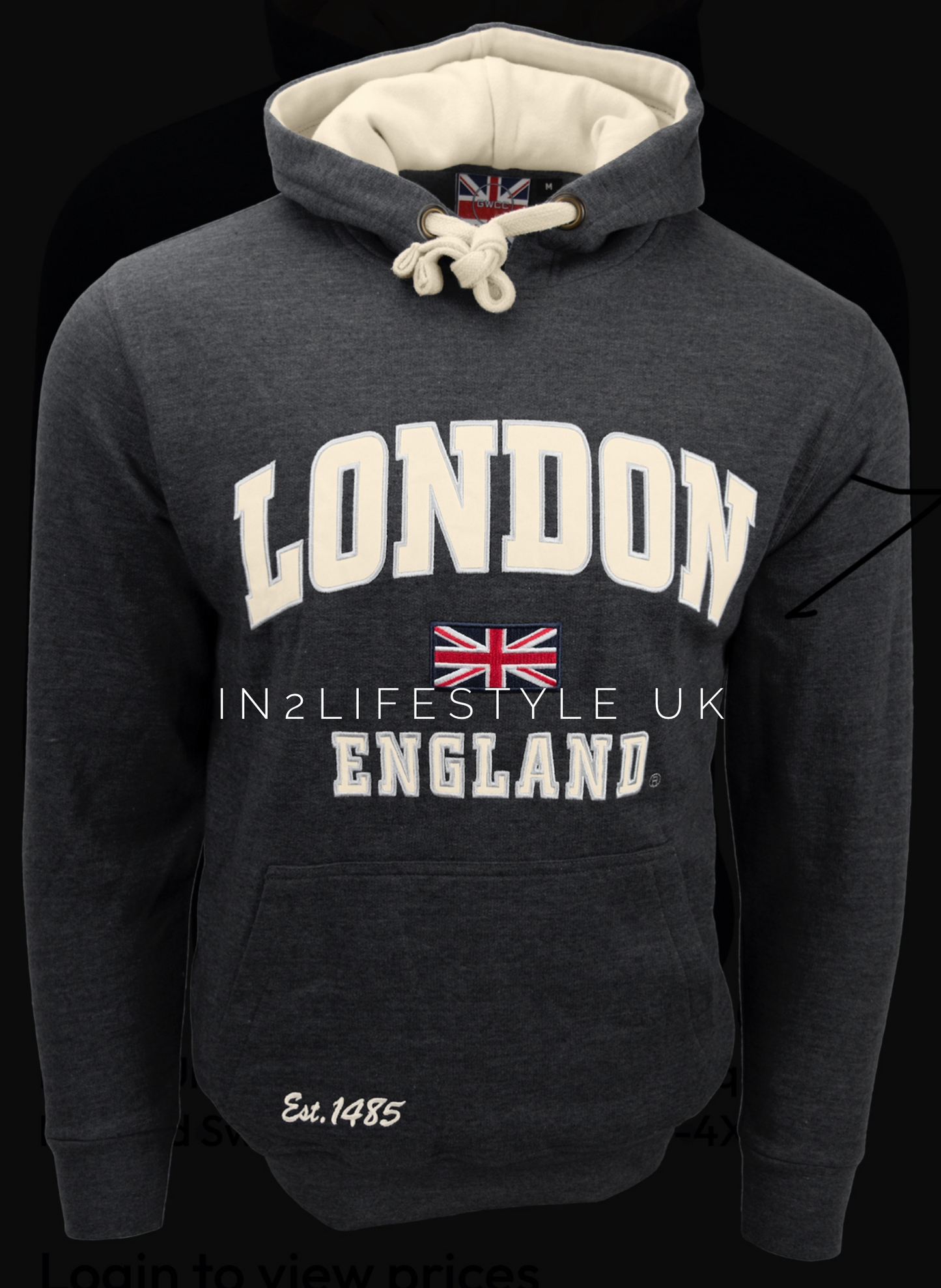 LSH1 Embroidered Hoodie Jumper