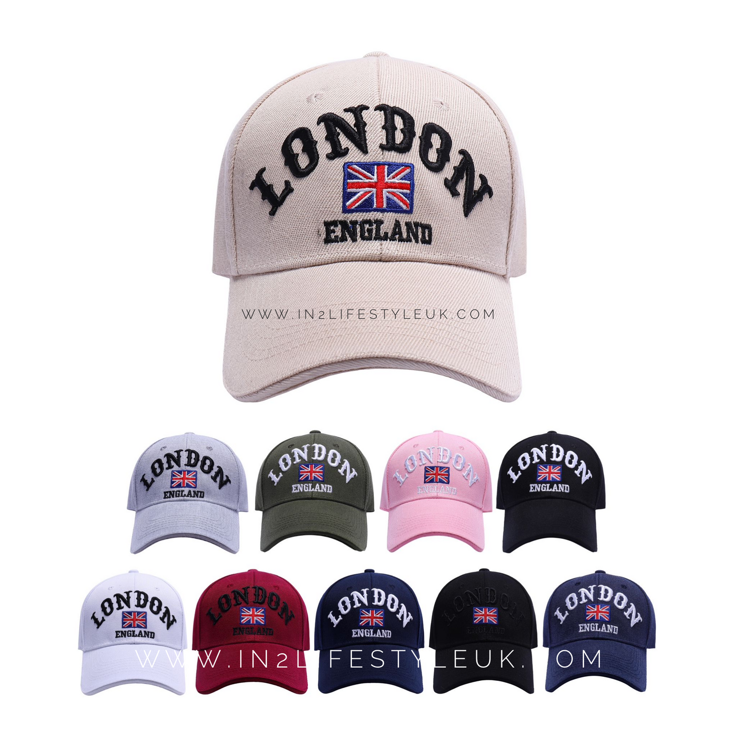 RS1 London Royal Stallion Baseball Premium Caps