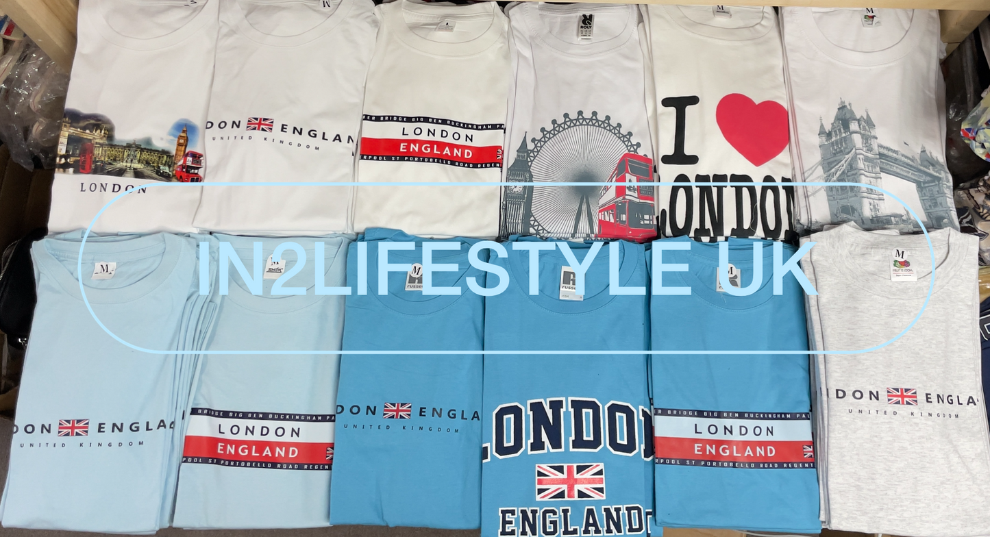 20 pieces for £65 Assorted DESIGN Standard T-shirt Bundle