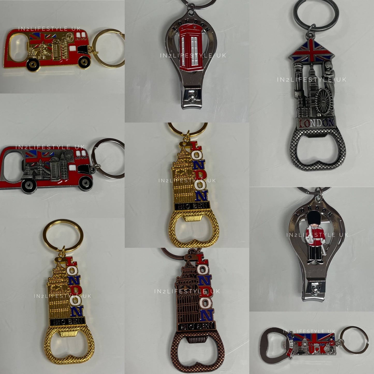 Bottle Opener London Souvenir Keyrings