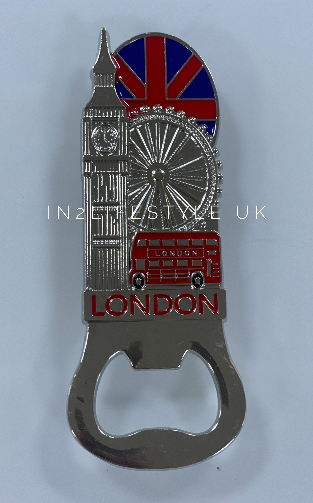 Metal Bottle Opener London Fridge Magnets