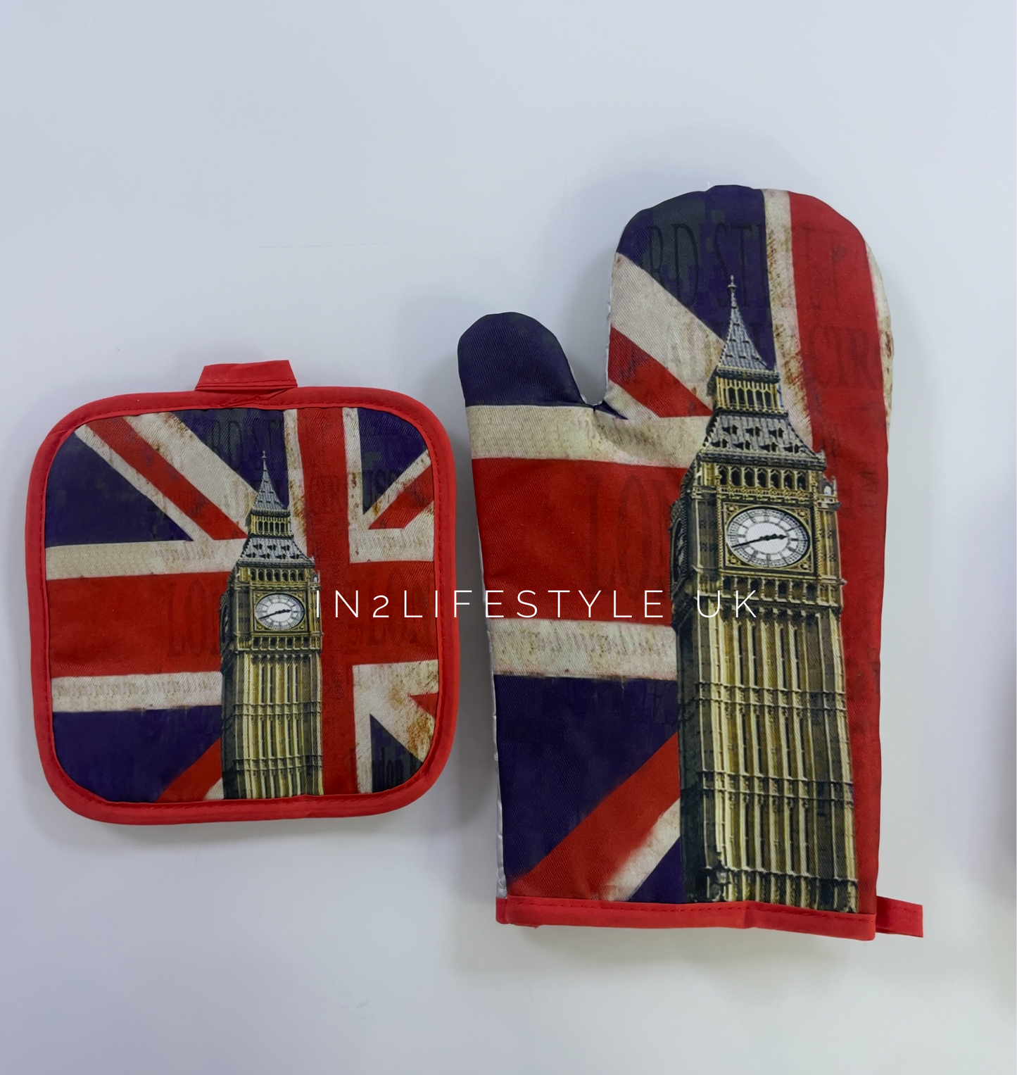 London Öven Glove and Mitten Set