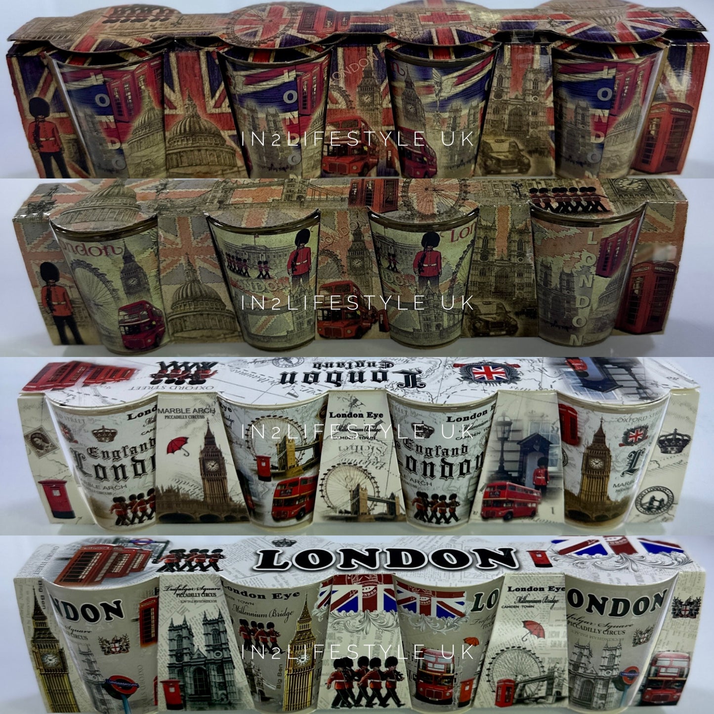London Souvenirs Shot glass SETS