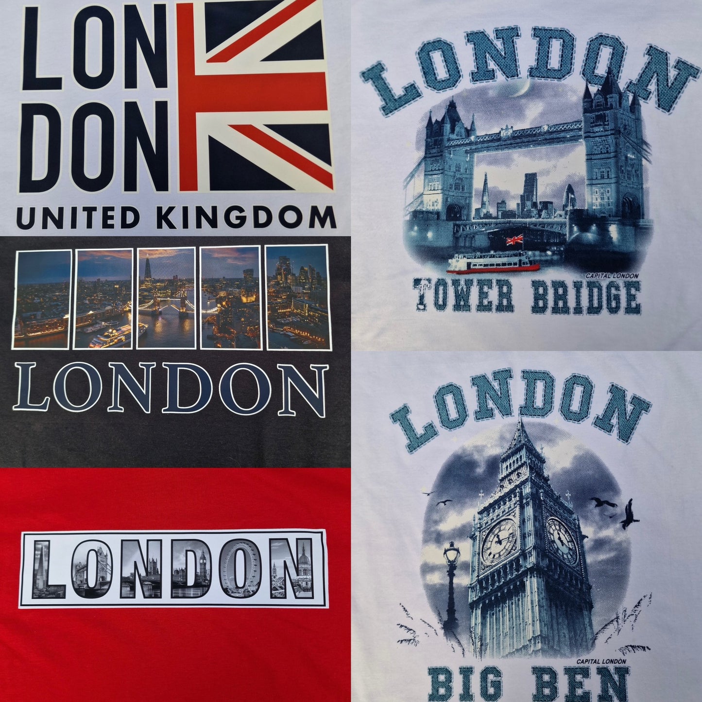 20 pieces for £95 Assorted Size and DESIGN,  Specific Colour Premium T-shirt Bundle