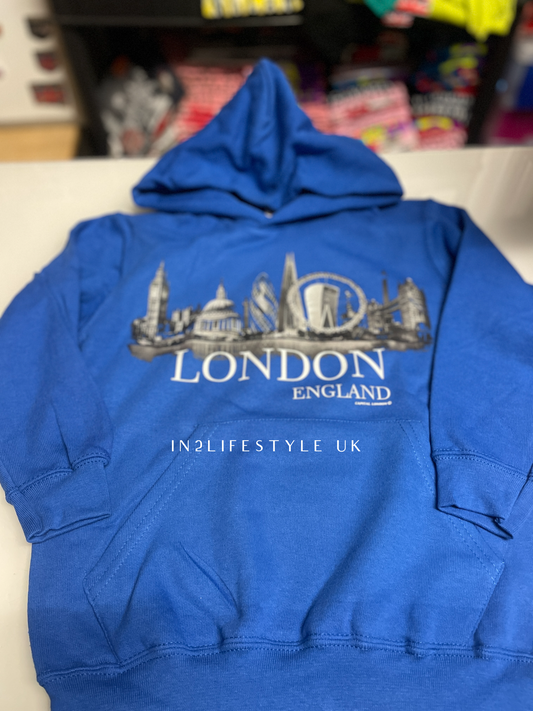 KHP3 London Kids Printed Hoodie