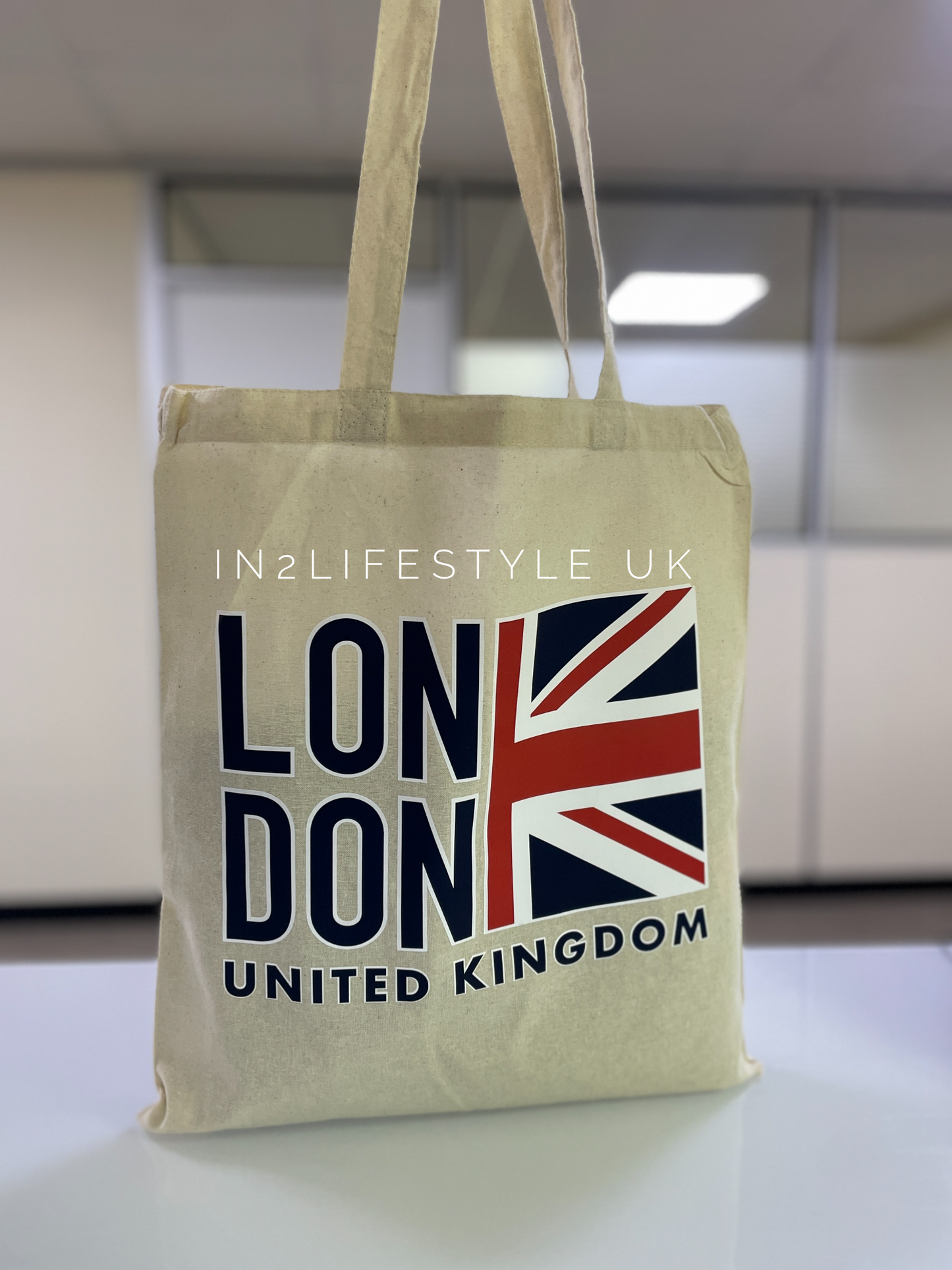 London Souvenir Cloth Tote Bags (no zipper)