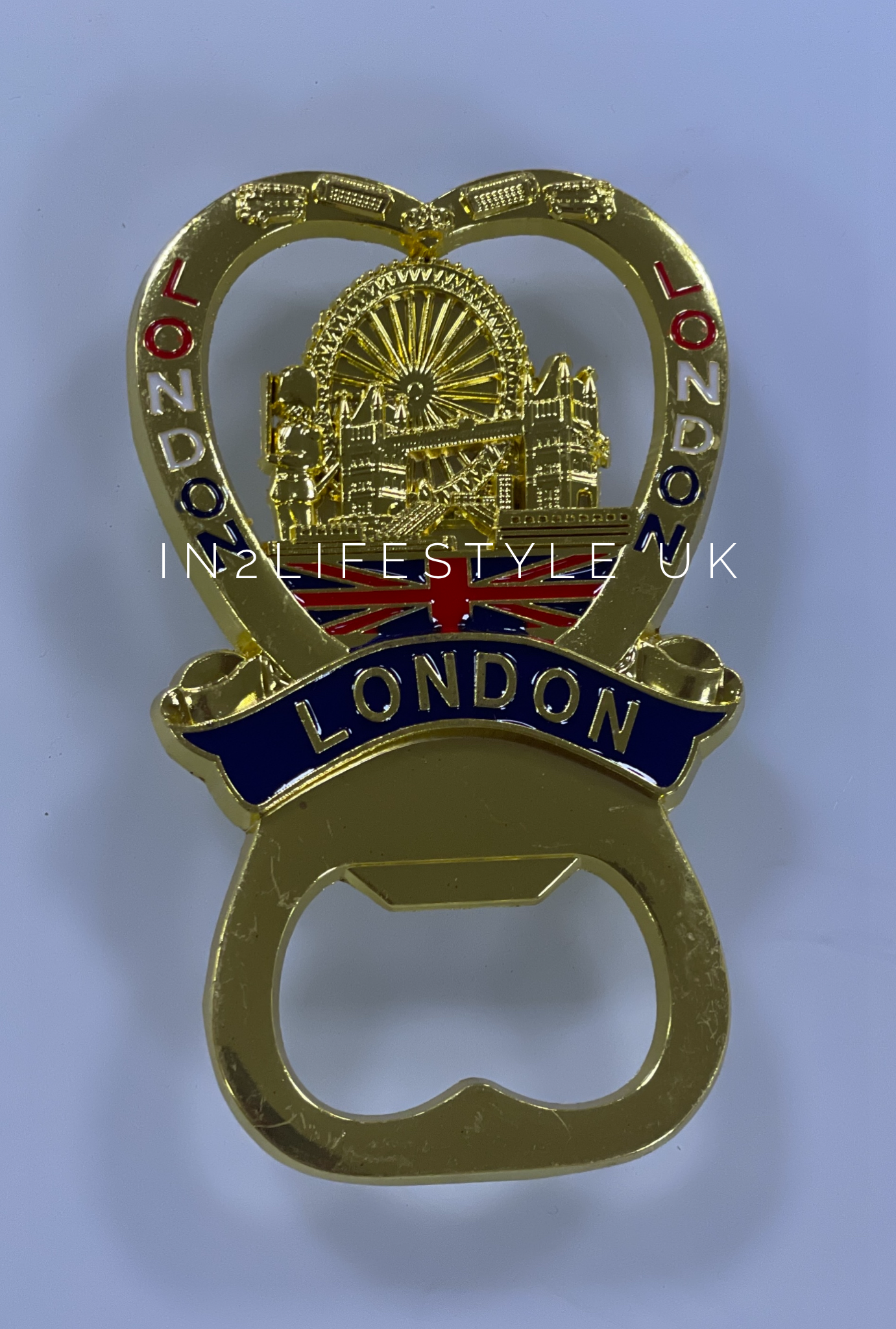 Metal Bottle Opener London Fridge Magnets