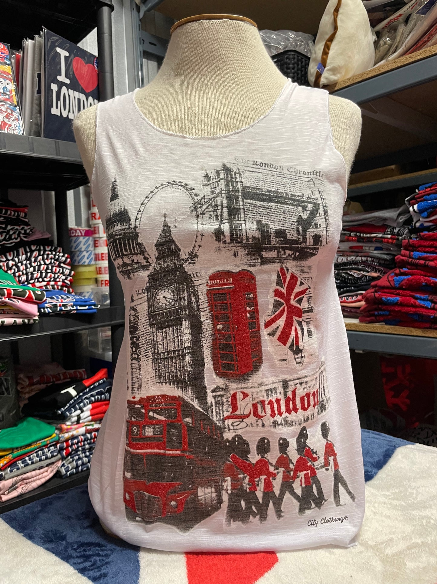 London Phone Booth Vest