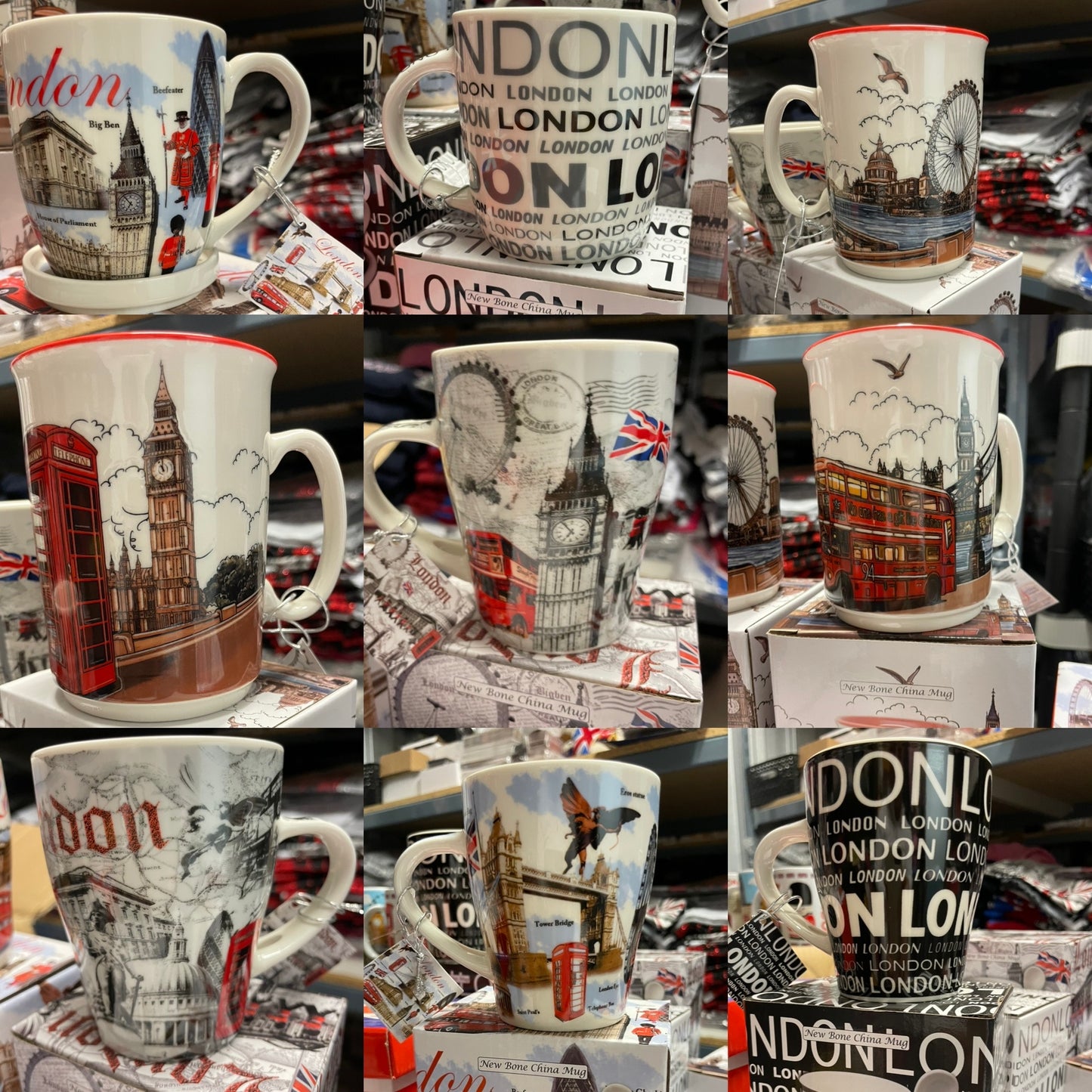 London Mugs