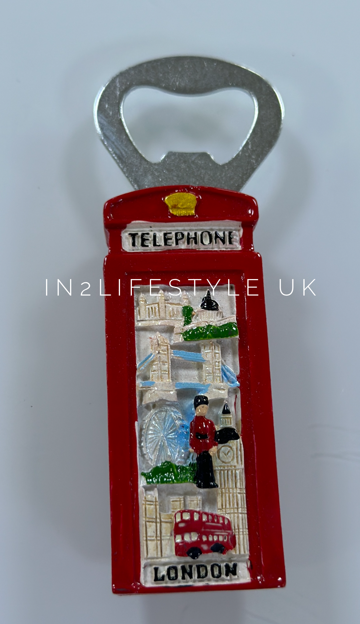 Metal Bottle Opener London Fridge Magnets