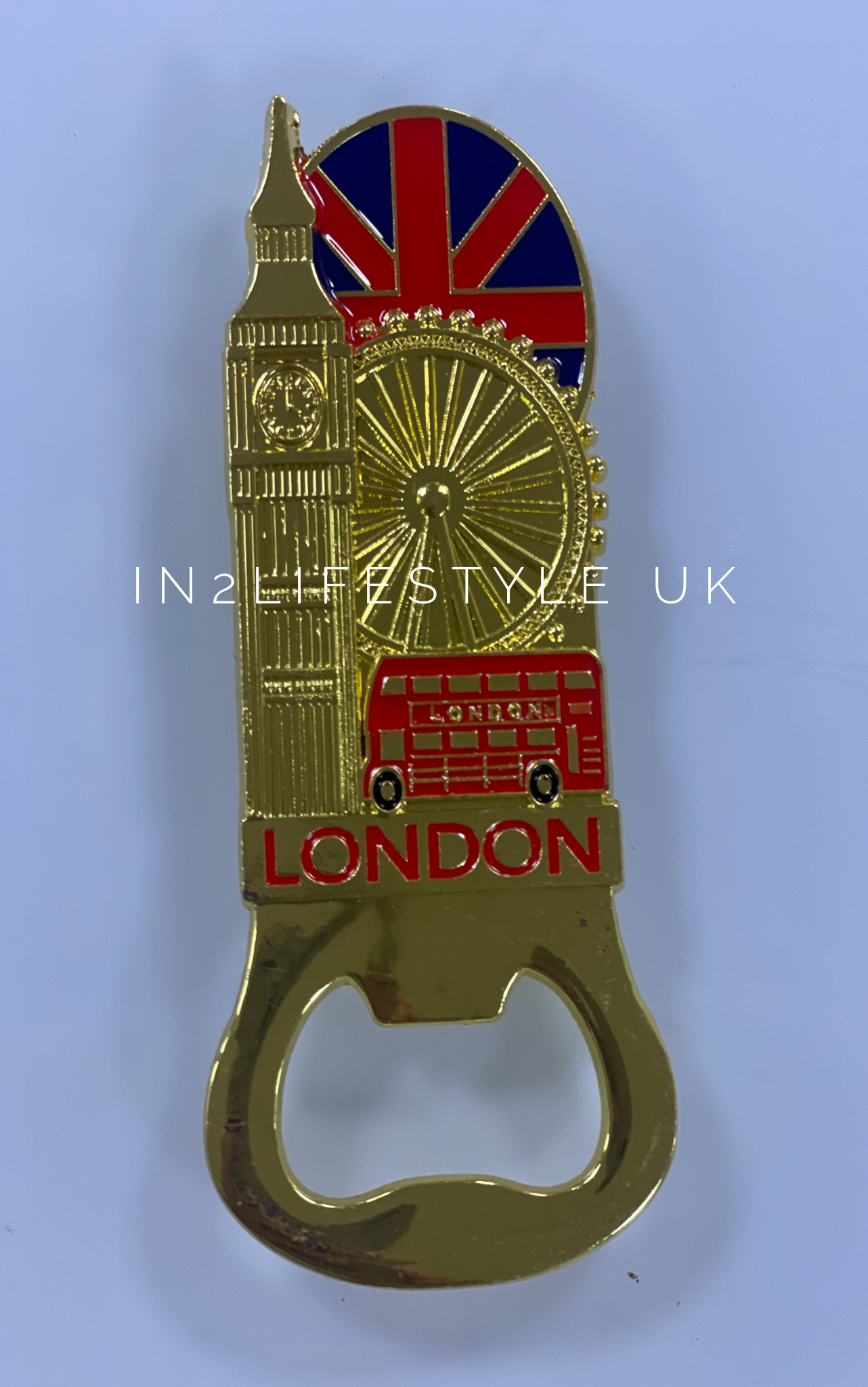 Metal Bottle Opener London Fridge Magnets