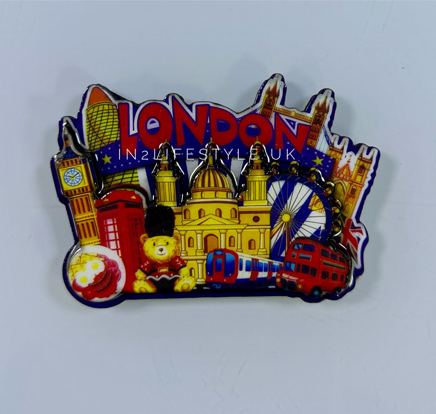 Premium Gloss London 3D Fridge Magnet 8