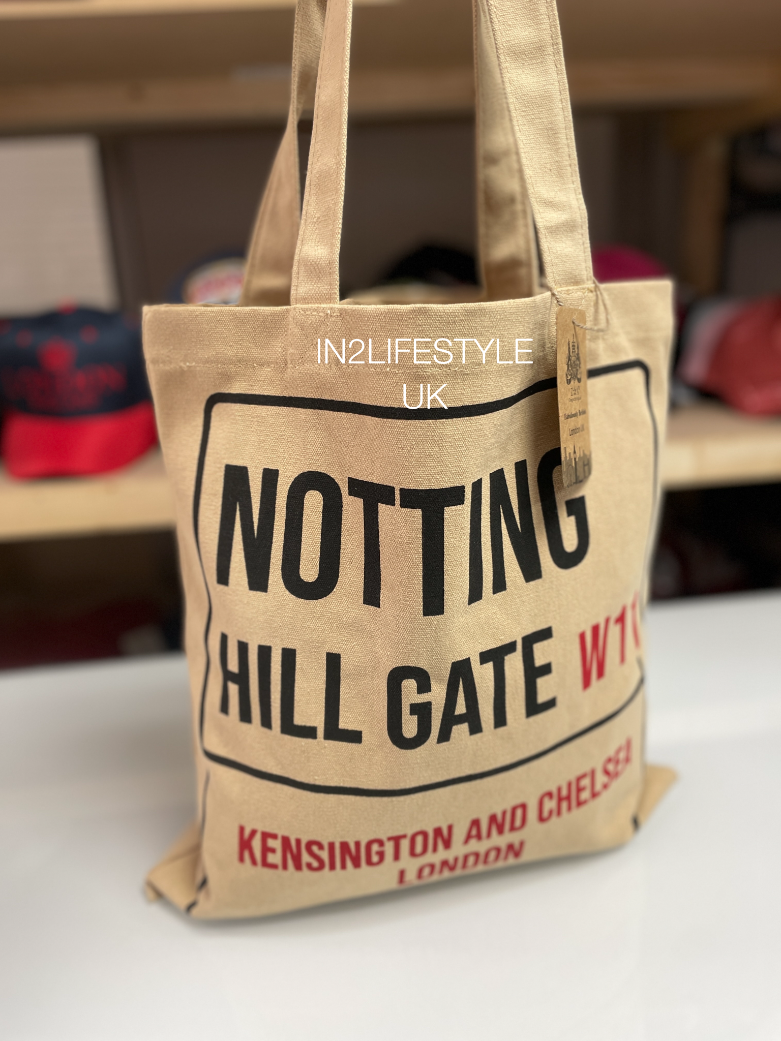 Premium Quality London Icon no zipper Tote Bag – in2lifestyleuk