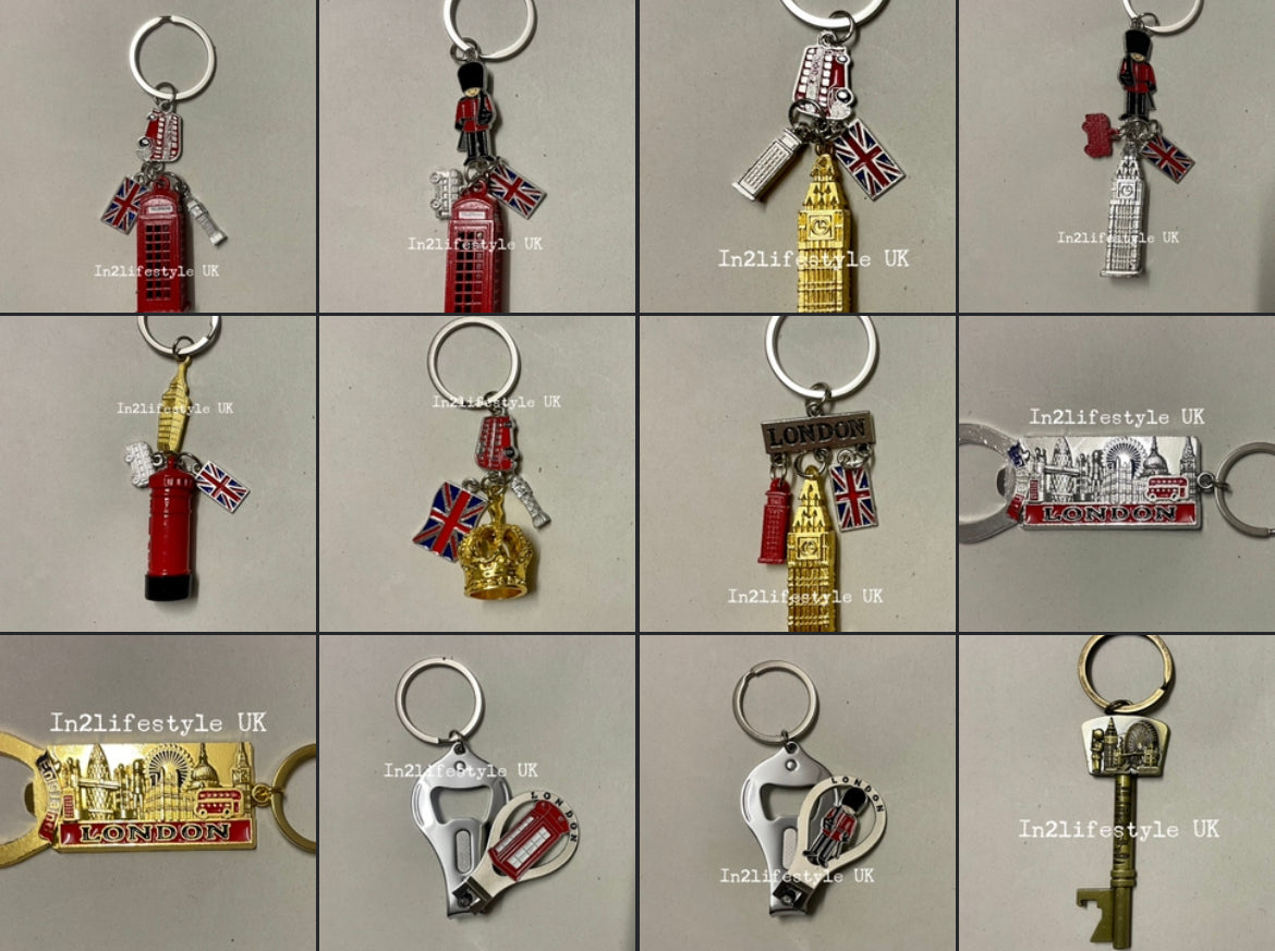 Charm Keyrings