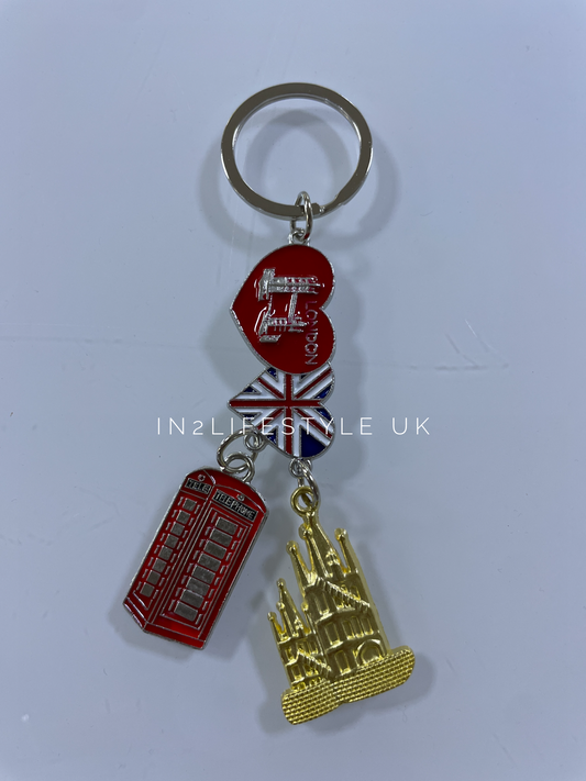 London Charm Keyring KR157