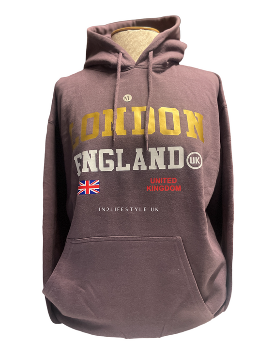 LPH12 London Printed Adult Hoodies