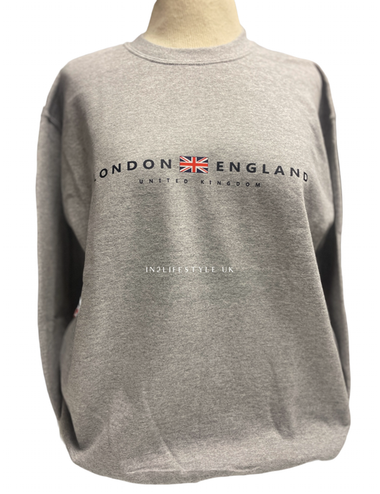 LPH1 London Printed Adult Hoodies