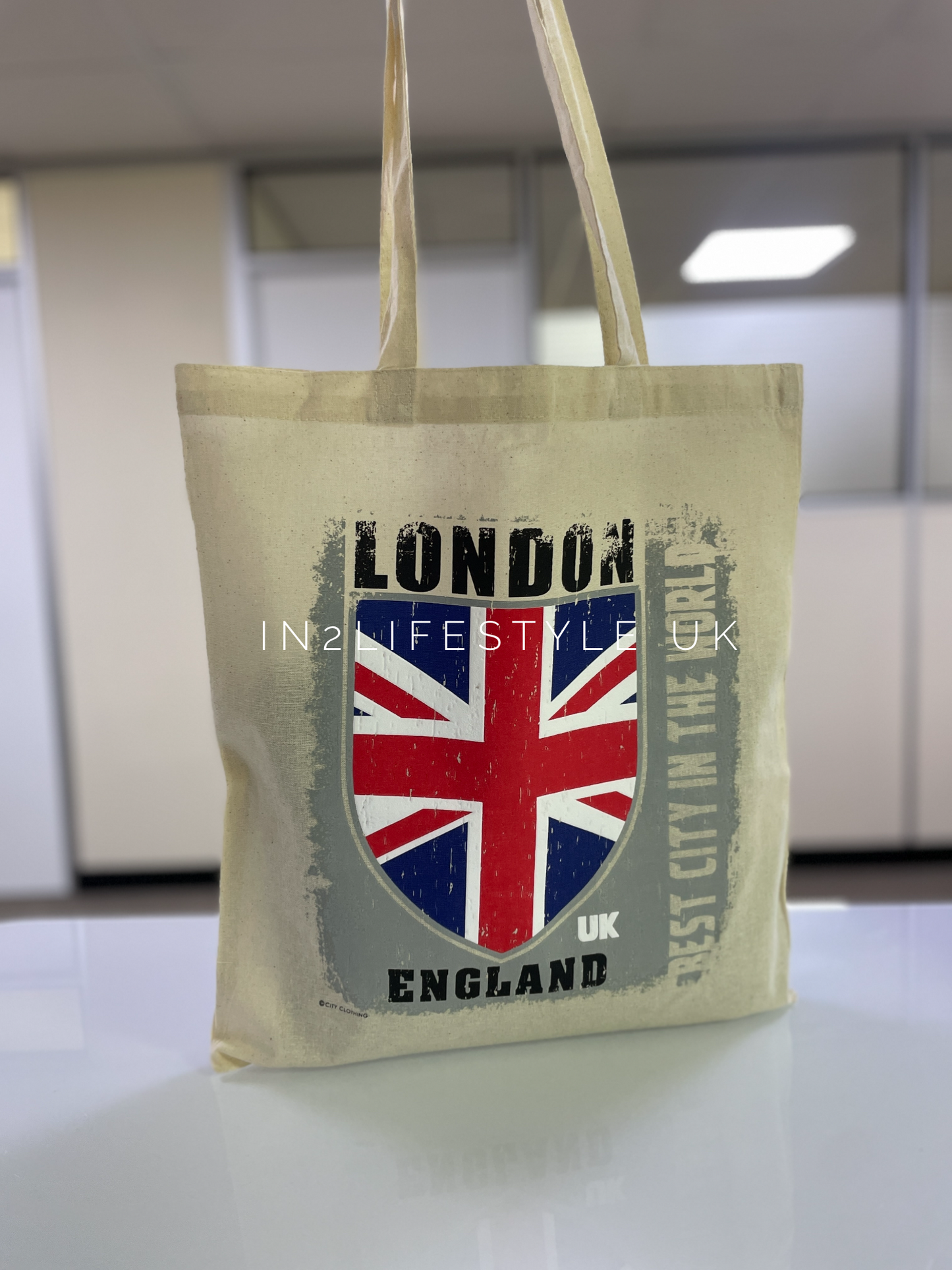 London Souvenir Cloth Tote Bags (no zipper)