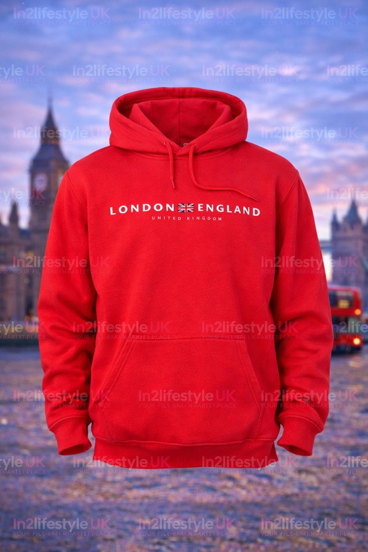 LPH3 London Printed Adult Hoodies