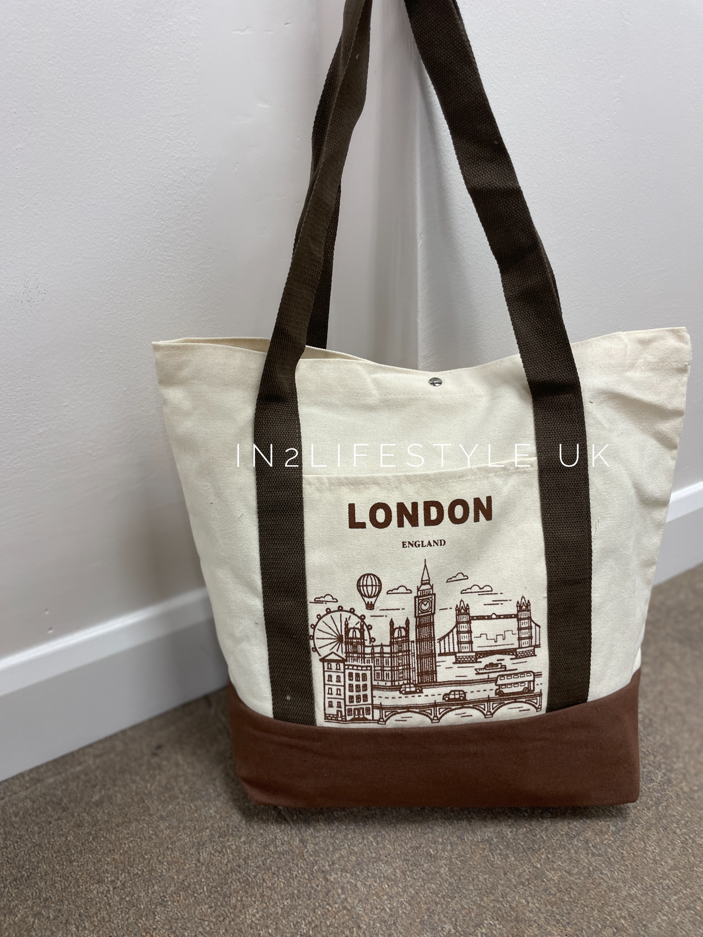 London Souvenir Top Quality Tote Bags