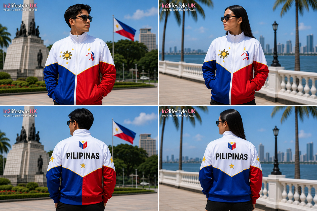 Philippines Zip Up Track Jacket