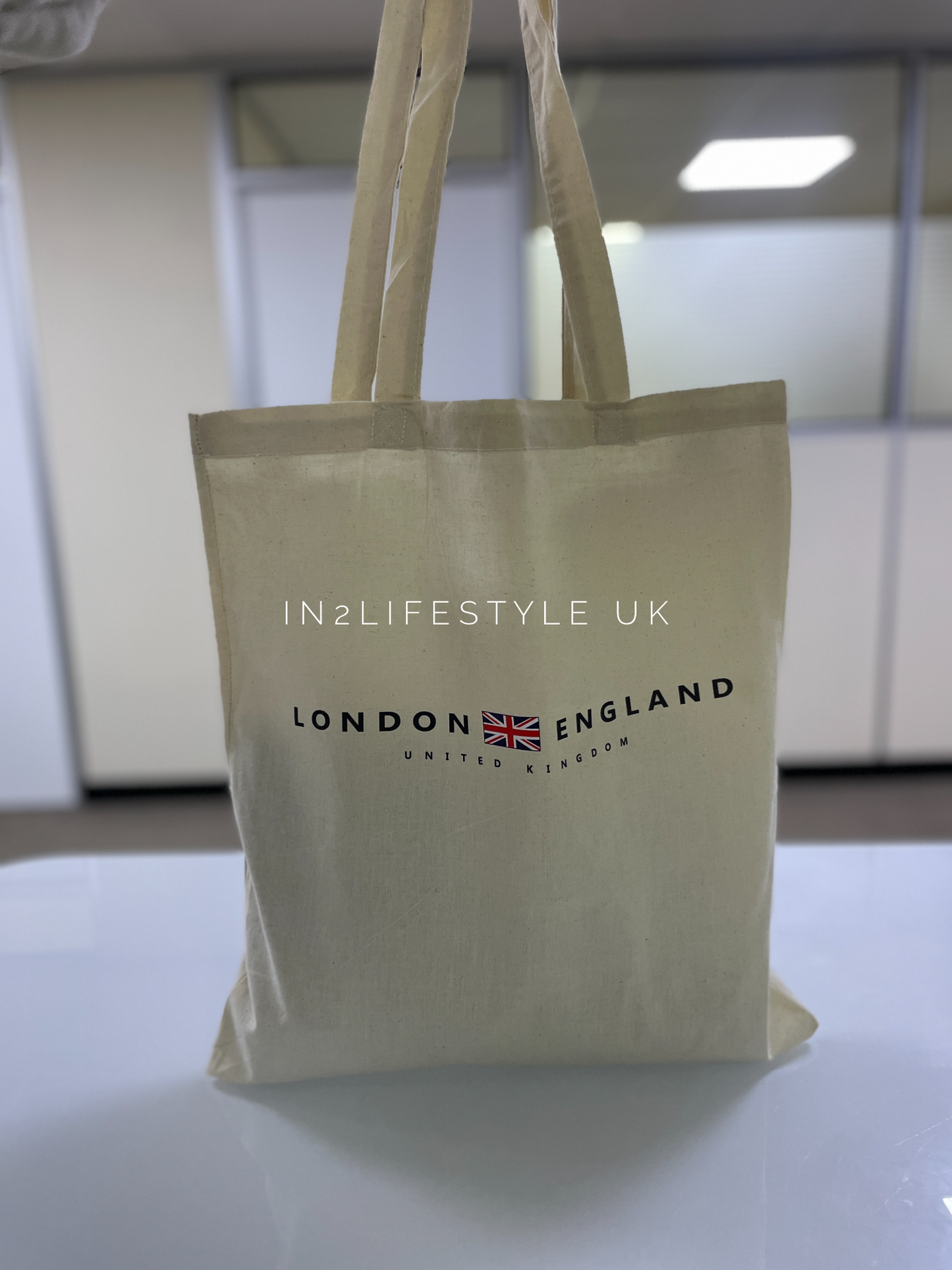 London Souvenir Cloth Tote Bags (no zipper)