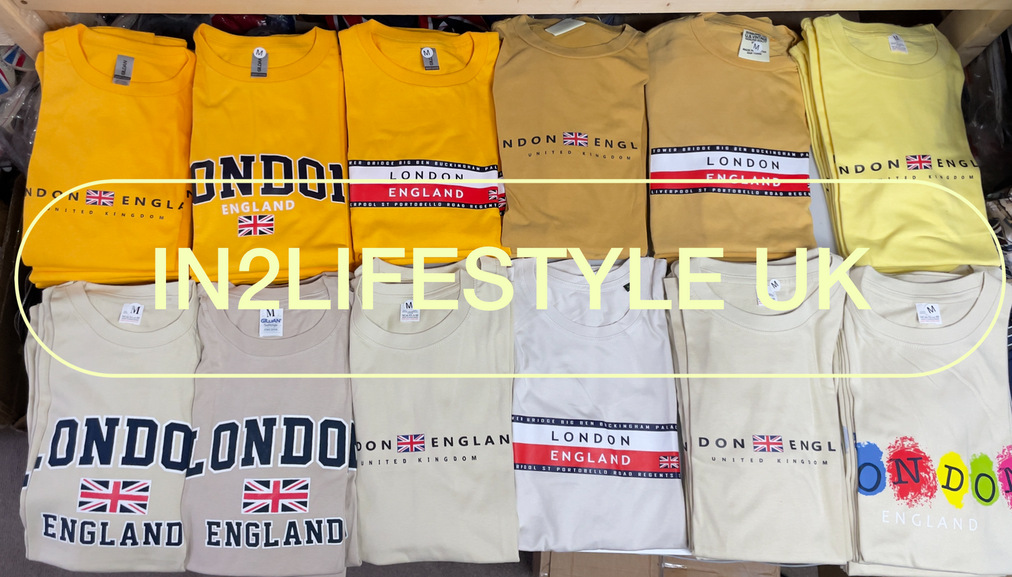 20 pieces for £65 Assorted DESIGN Standard T-shirt Bundle