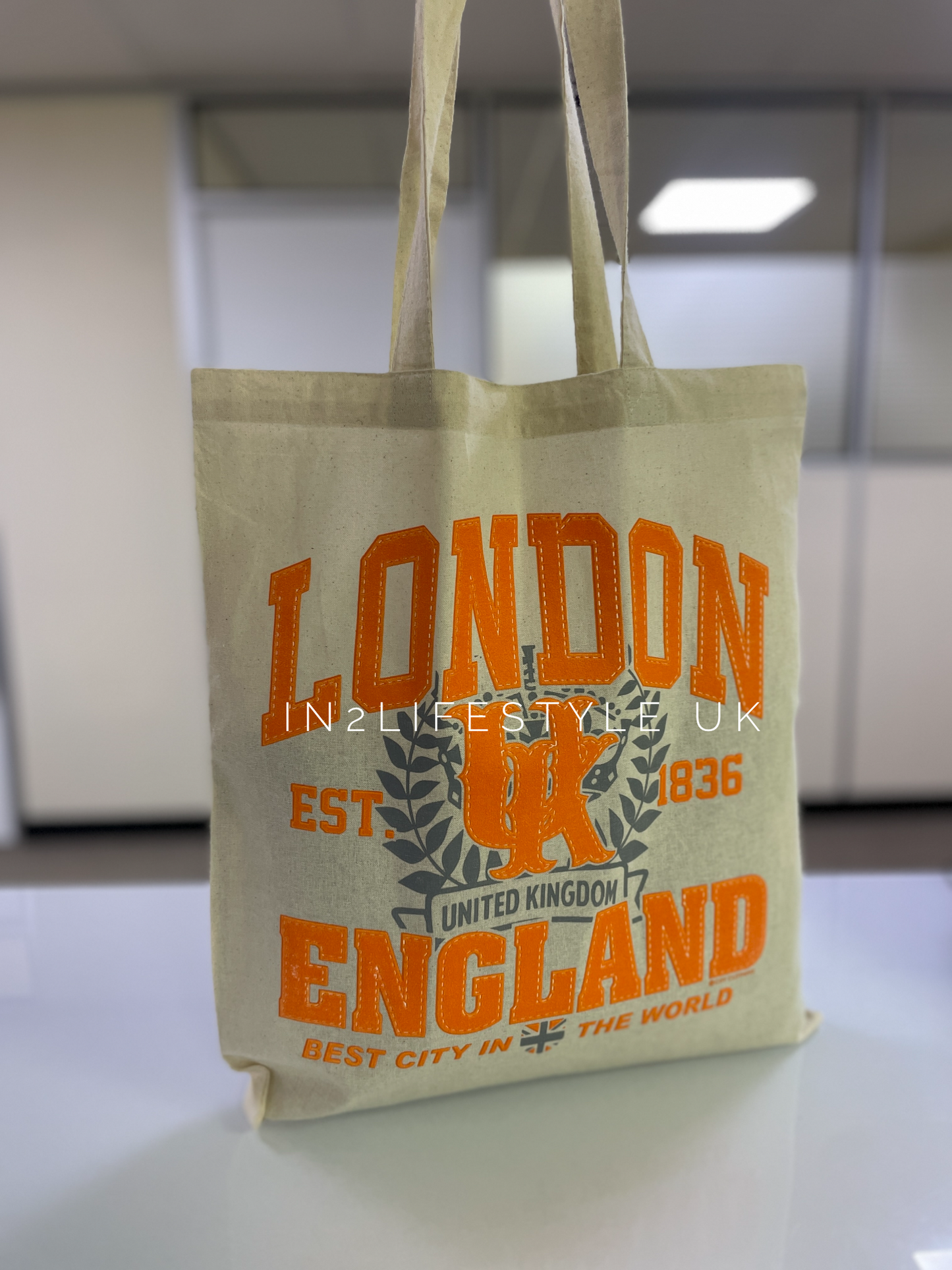 London Souvenir Cloth Tote Bags (no zipper)