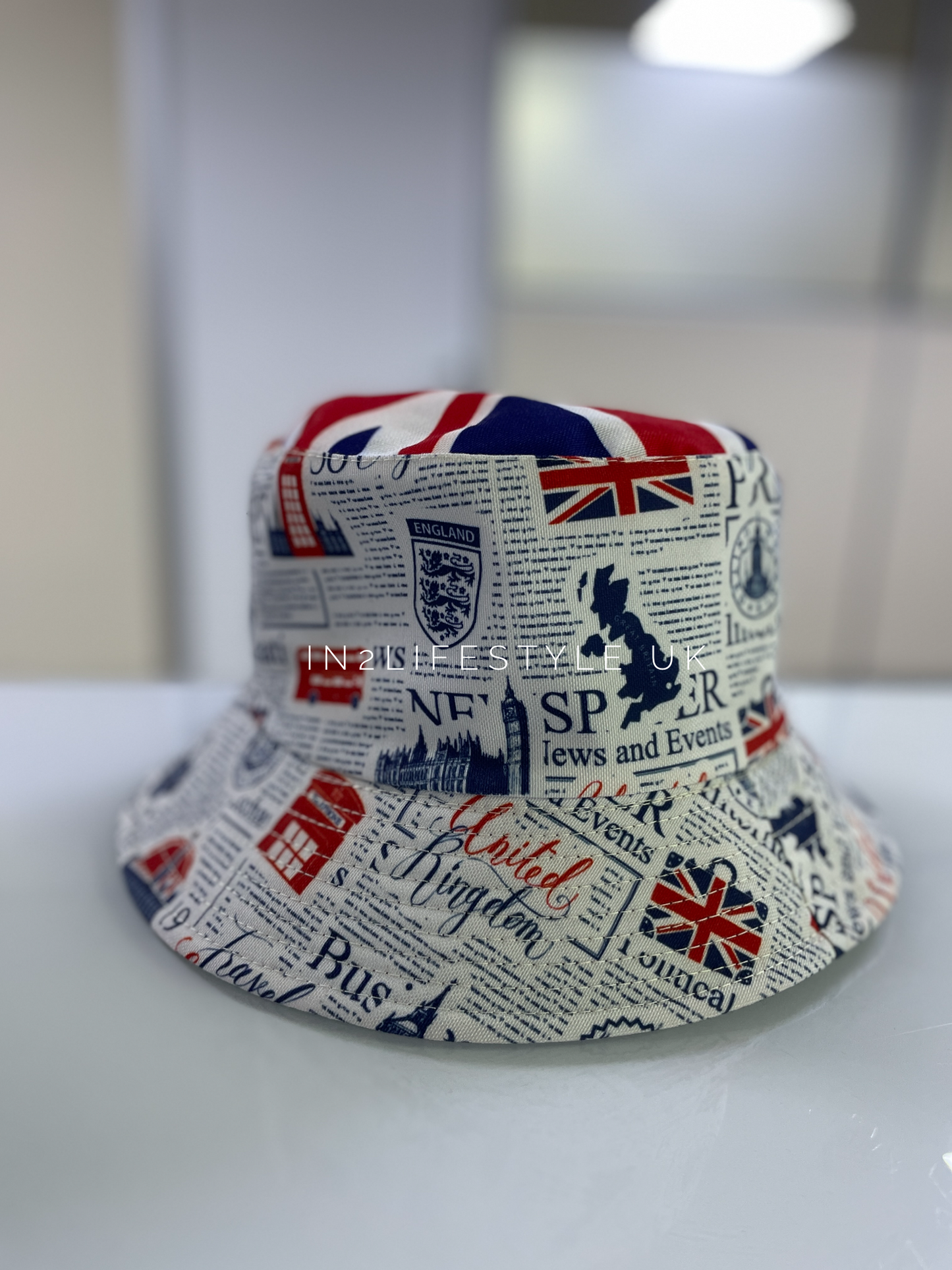 Union Jack Reversible Bucket Hat