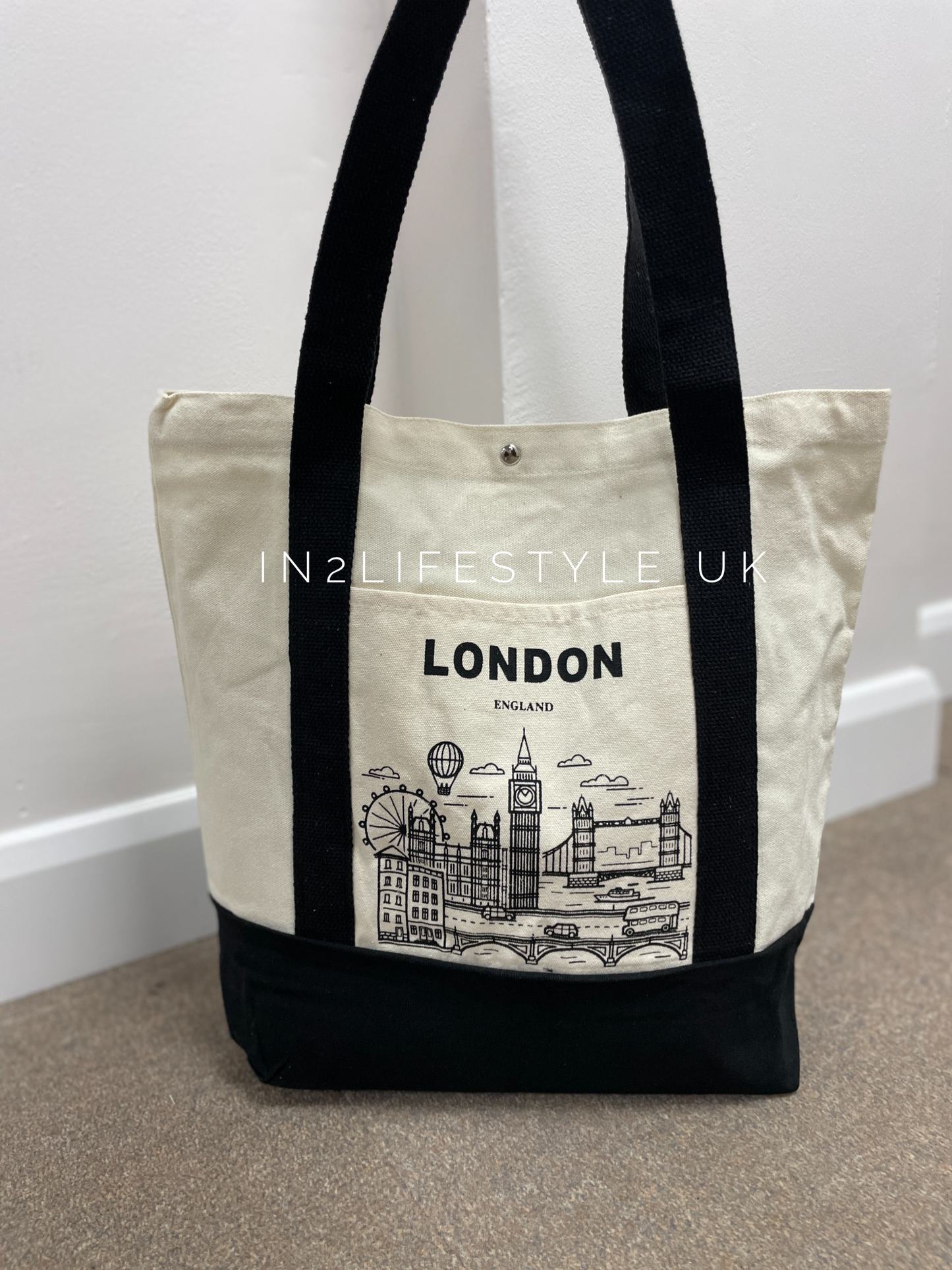 London Souvenir Top Quality Tote Bags