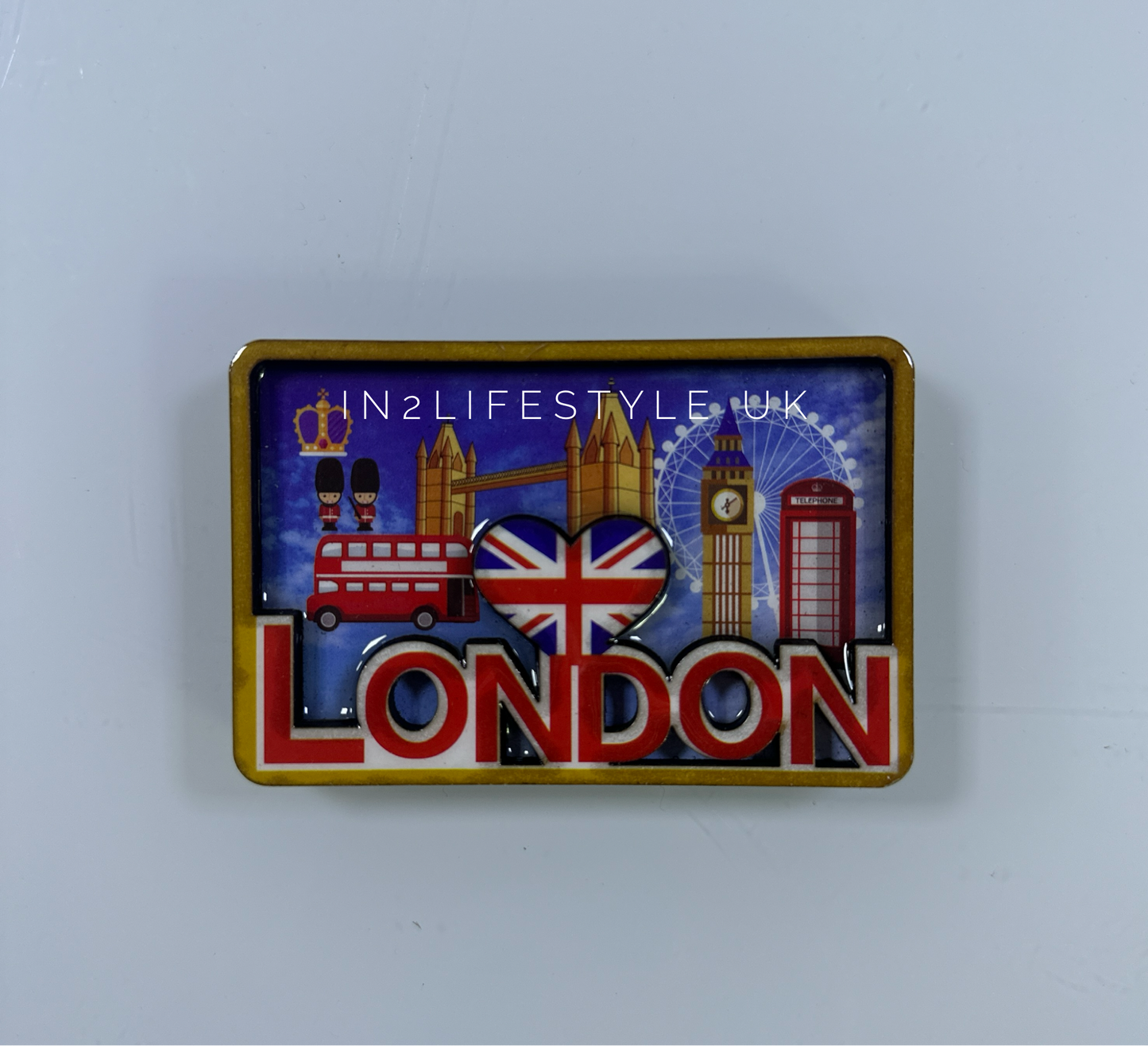 Premium Gloss London 3D Fridge Magnet 6