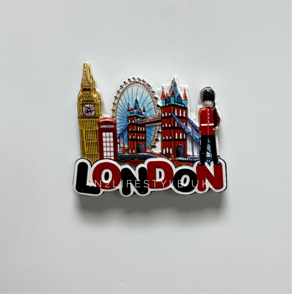 London Resin Fridge Magnet PMG12