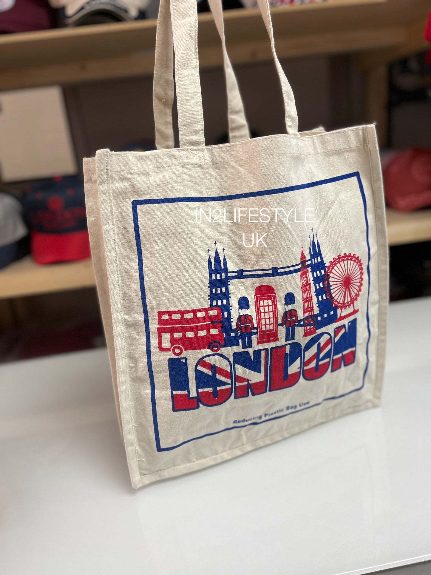 Premium Quality London Icon no zipper Tote Bag