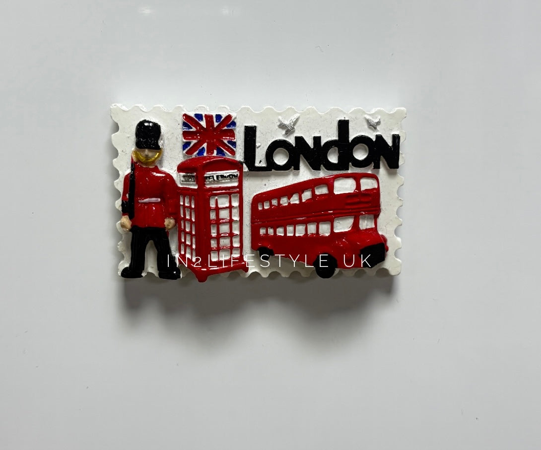 London Resin Fridge Magnet RMG066