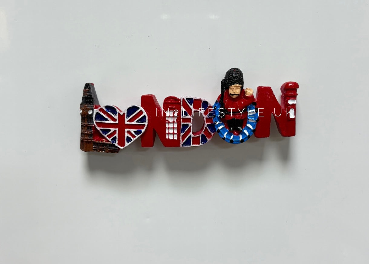 London Resin Fridge Magnet RMG040B