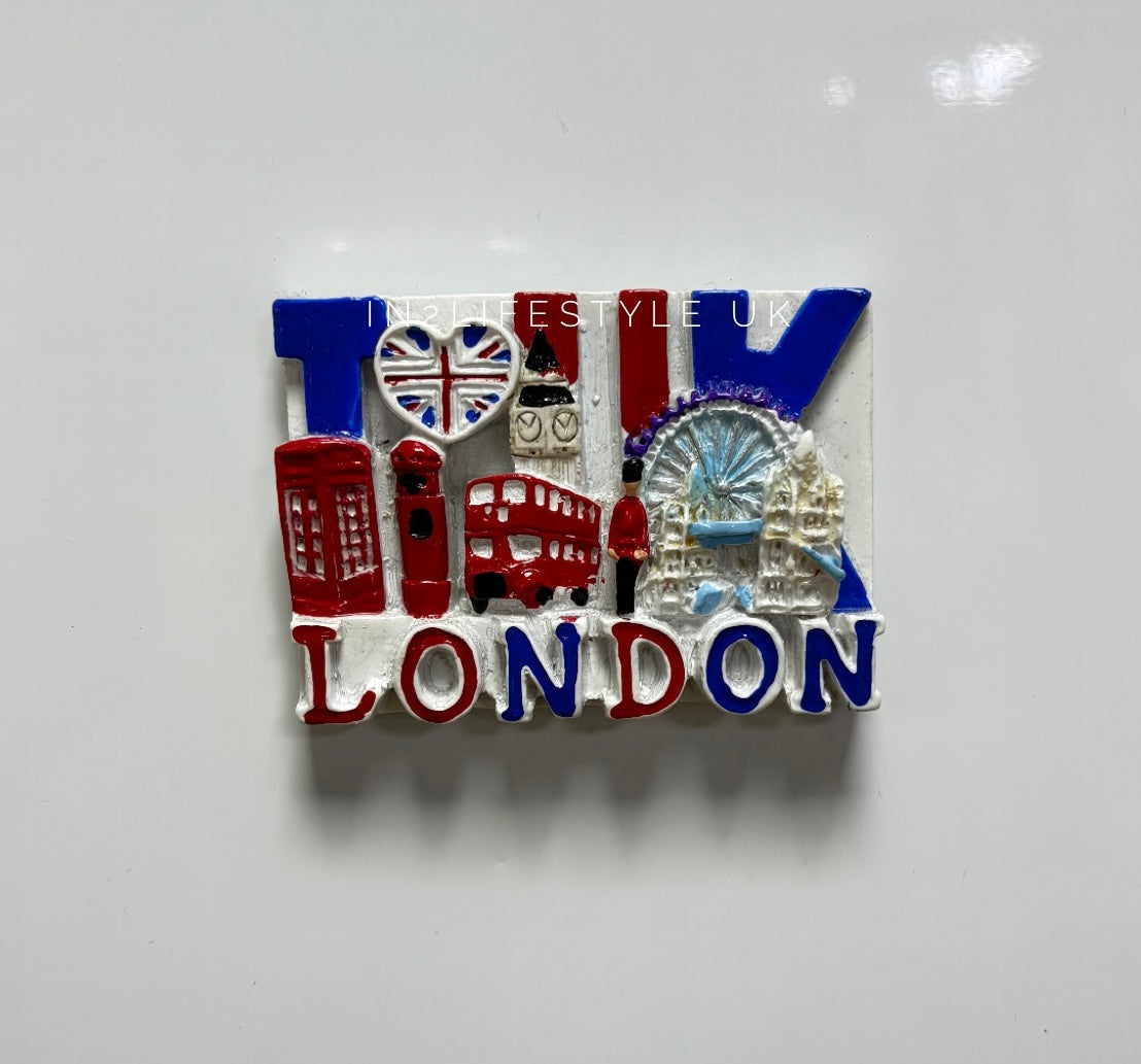 London Resin Fridge Magnet RMG063