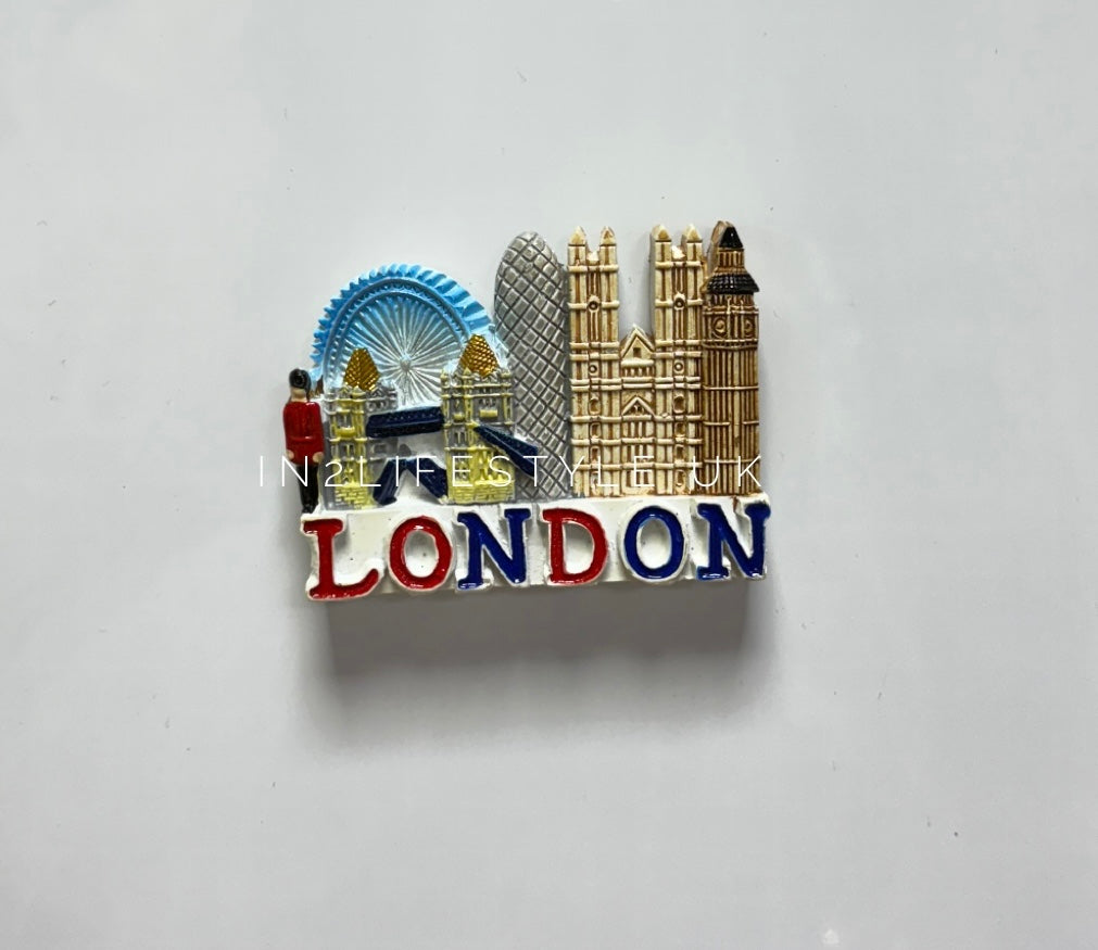 London Resin Fridge Magnet RMG065