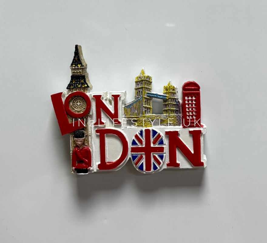 London Resin Fridge Magnet RMG055A