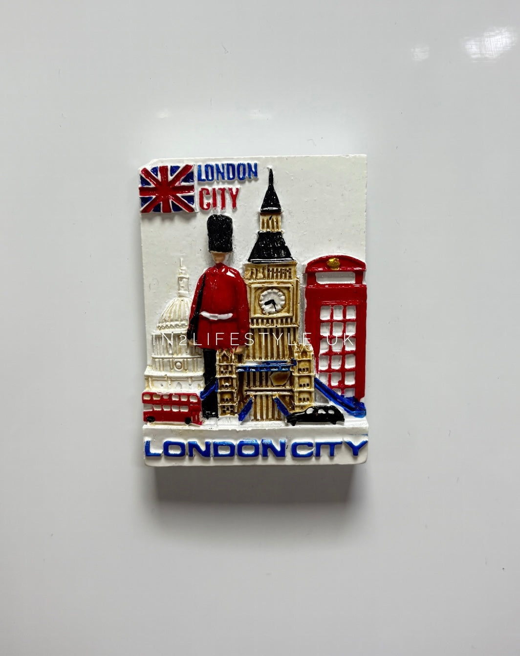 London Resin Fridge Magnet RMG075