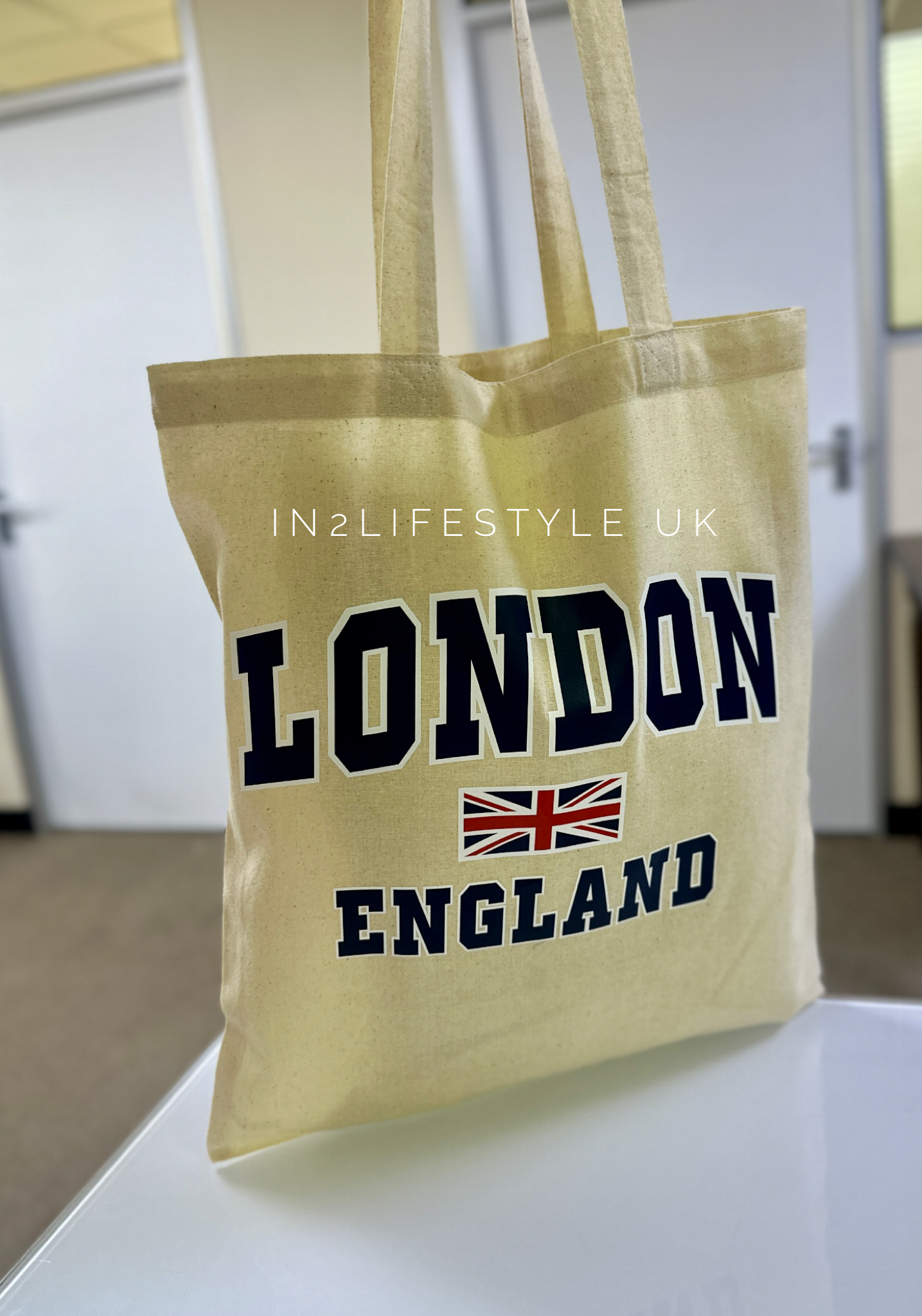 London Souvenir Cloth Tote Bags (no zipper)
