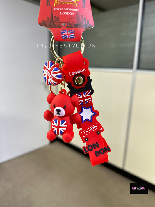 PBC1 London Silicon Bear Charm