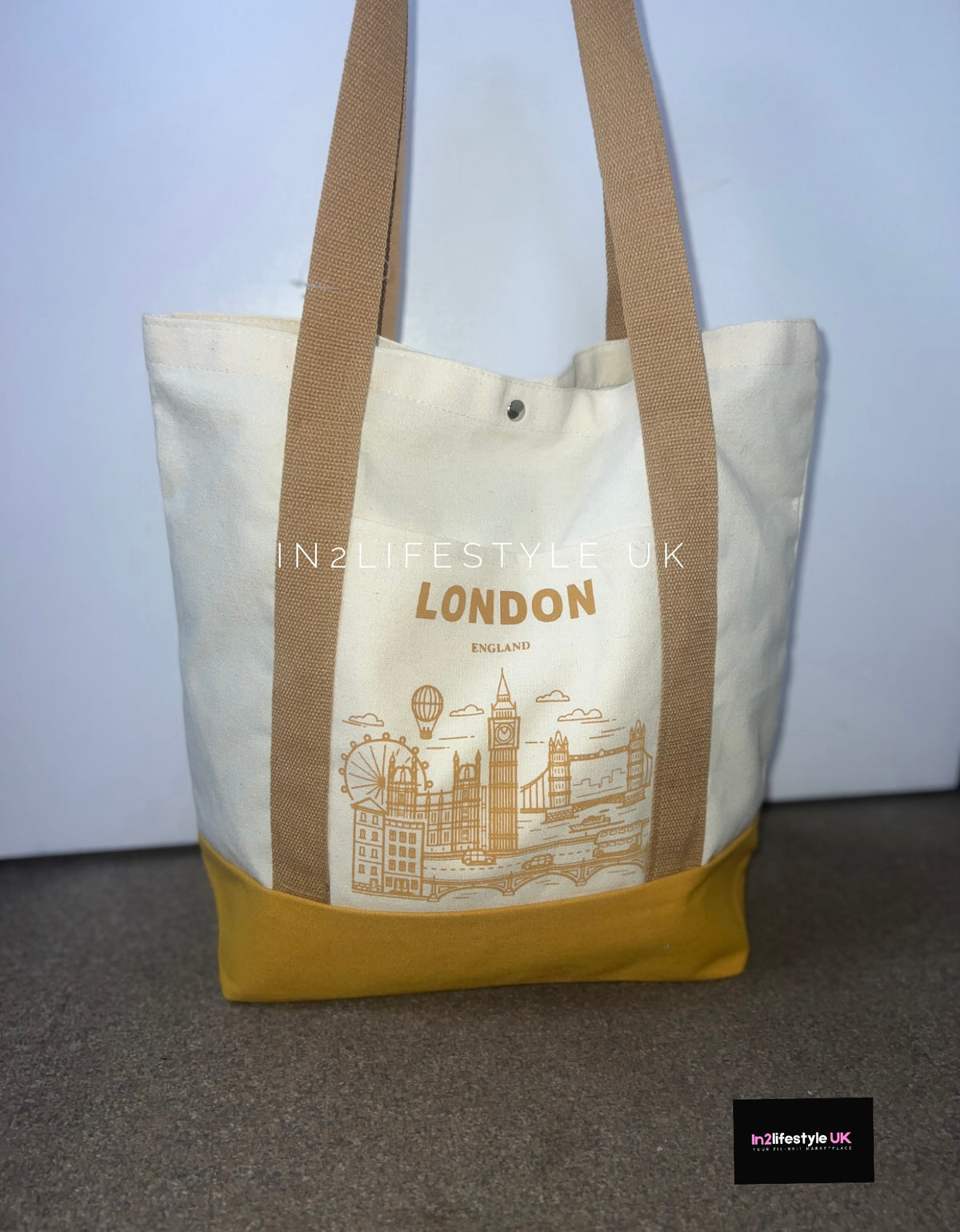 London Souvenir Top Quality Tote Bags
