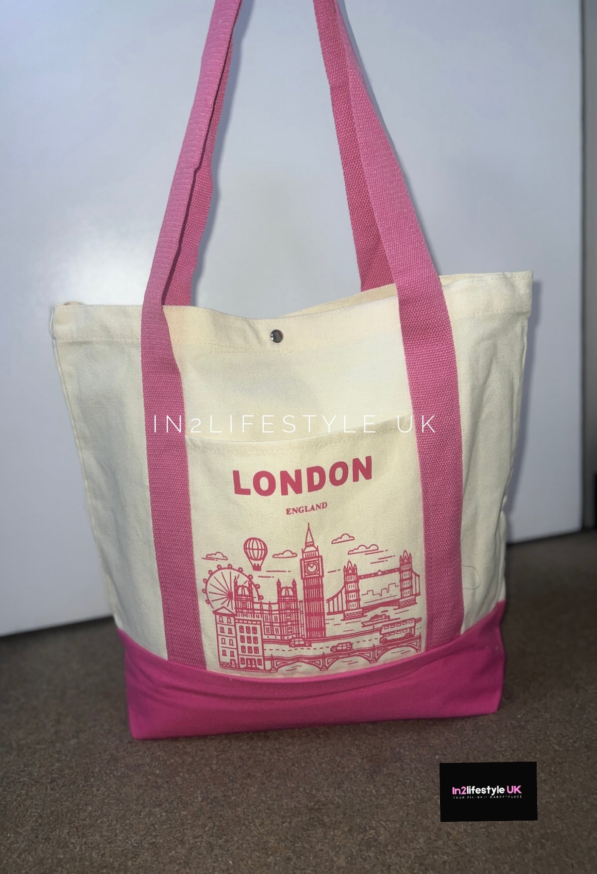 London Souvenir Top Quality Tote Bags