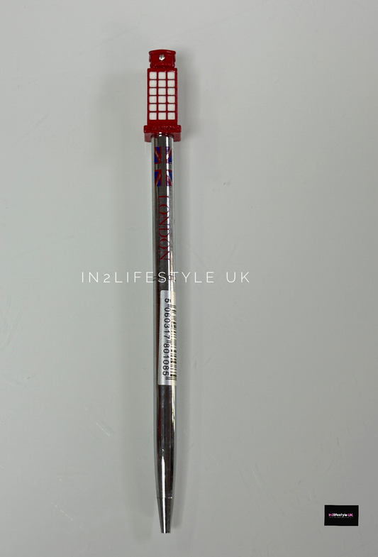 LP07 London Red Telephone Booth Pen