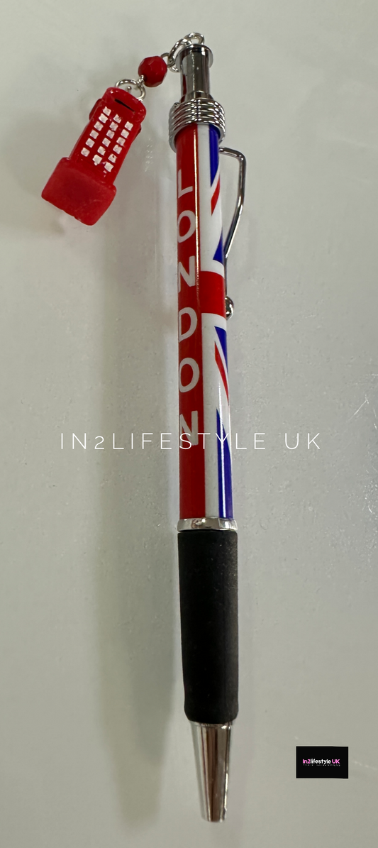 LP08 London Red Telephone Booth 2 Pen