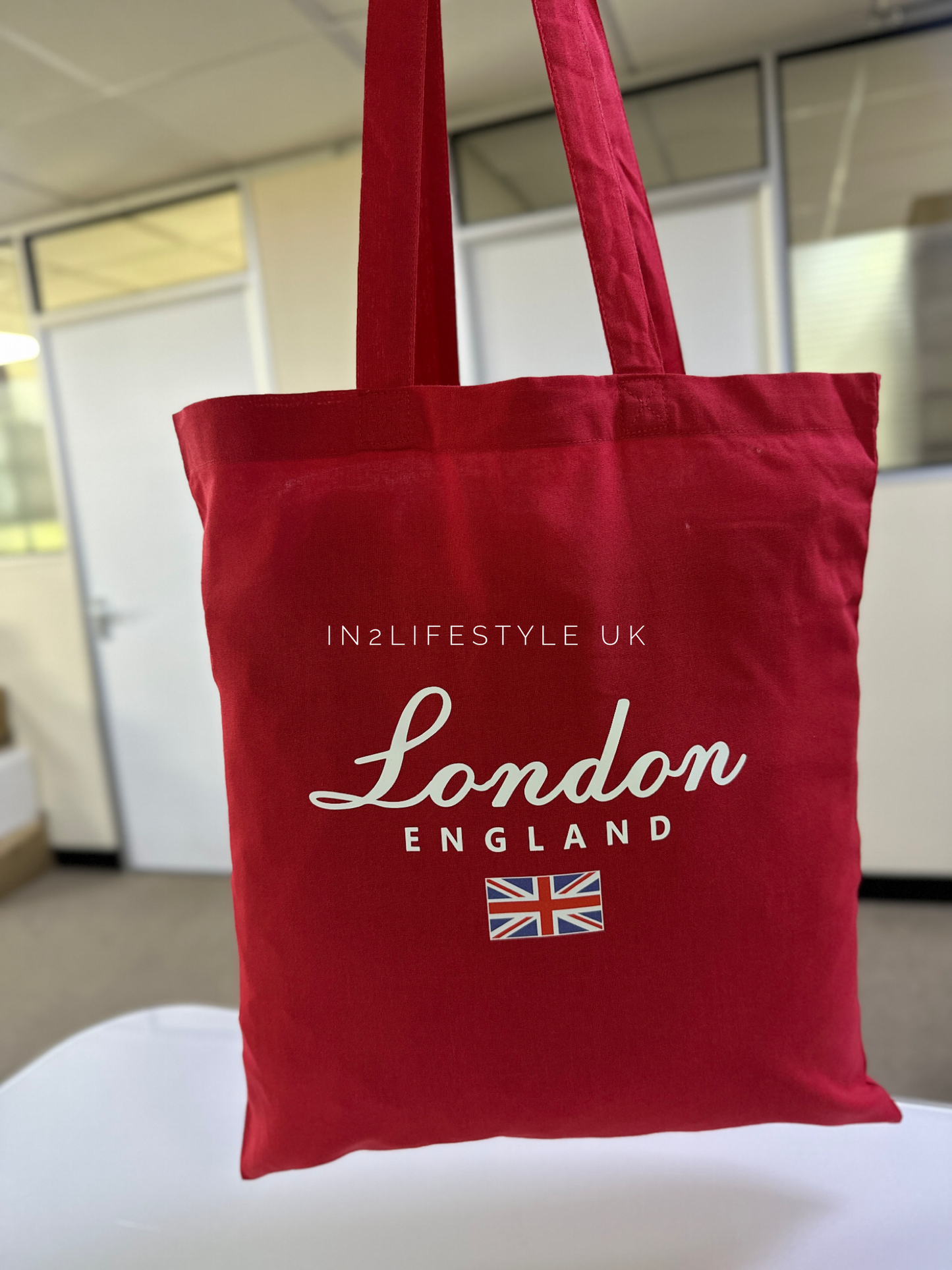 London Souvenir Cloth Tote Bags (no zipper)