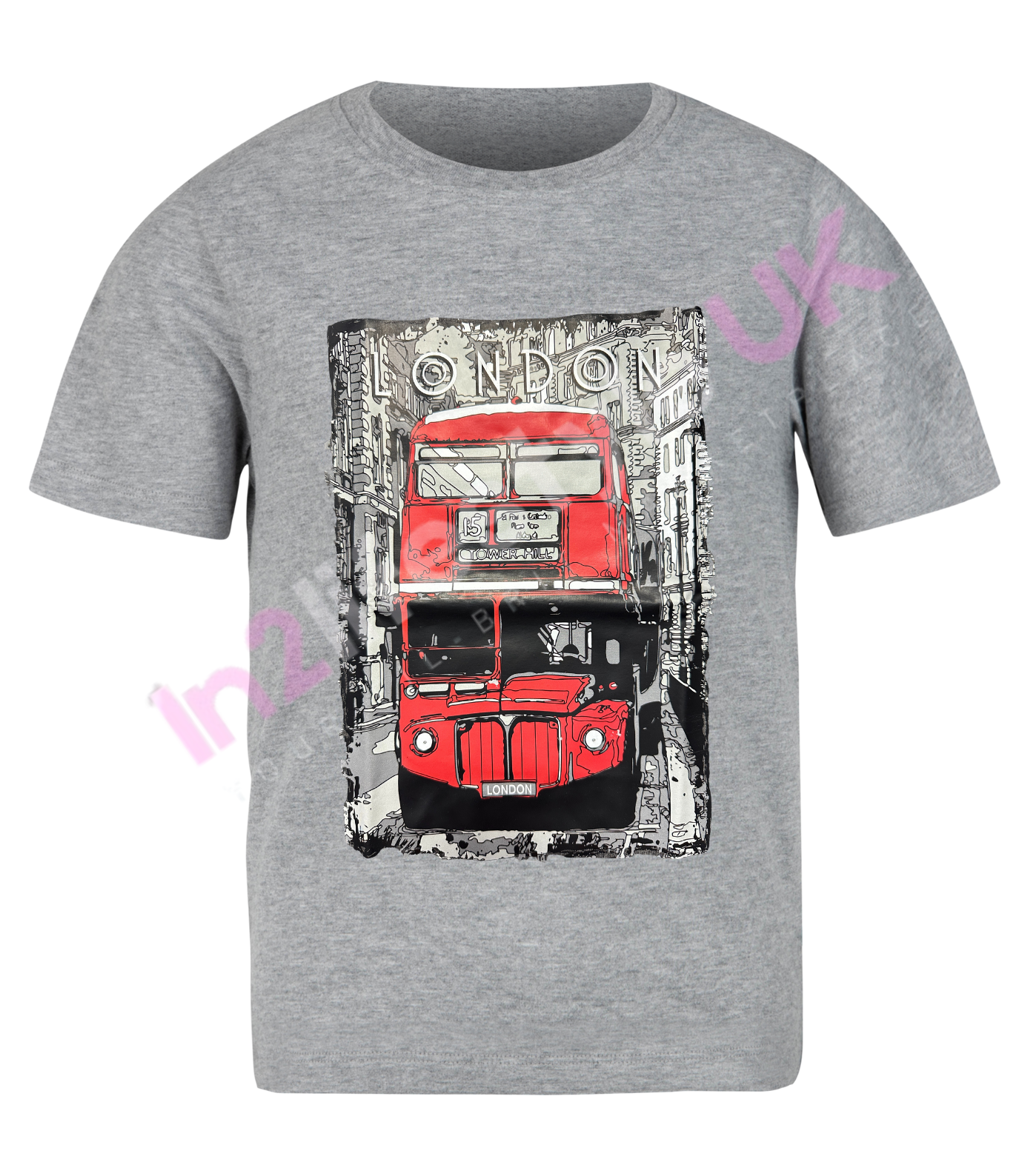 LSP11 London Red Bus Premium Tshirt