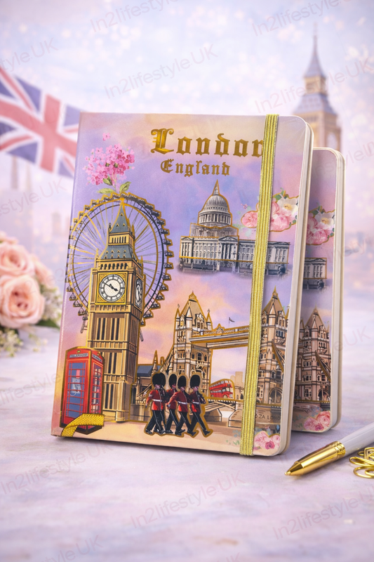 LNB04 London Souvenir Binded Notebook