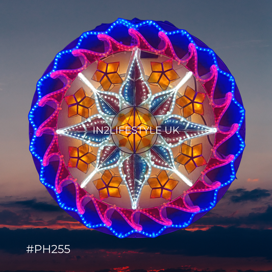 PH255 Philippine Pride Capiz Christmas Parol (UKCA / CE Certified)